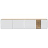 Hom`in TV-ELEMENT barve hrasta, svetlo siva | Shoptok.si