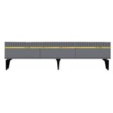 Hanah home tv polica defne anthracite gold