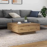  Kava Stol Umjetnički hrast 80 x 80 x 31 cm Konstruirano drvo | shoptok.hr