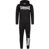 Lonsdale Muška trenerka - komplet 117200-Black/White Cene