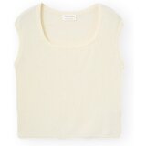 Compania Fantastica Topi & Bluze COMPAÑIA FANTÁSTICA Top 10455 - Offwhite Bela | Shoptok.si