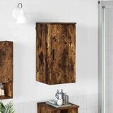 vidaXL Kupaonski ormar s pohranom Dimljeni hrast 30 x 31,5 x 61 cm Cijene