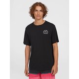 O'neill Majica 'Surf Co' črna / bela | Shoptok.si