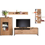 Livetastic DNEVNI REGAL, antracit, barve hrasta Cene