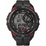 Timex Ročna ura Ufc Rush TW5M59100 Black/Black