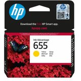 HP 655 črnilna kartuša, rumena, standardna zmogljivost 600 strani, 1 kos | Shoptok.si