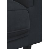  3-dijelni set sofa s jastucima crni baršunasti | Eponuda.ba