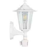Eglo laterna 5 spoljna zidna lampa/1, e27, senzor, bela | Eponuda.com