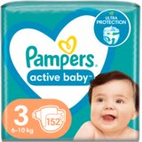 Pampers active baby pelene 4 132 komada | Eponuda.com