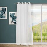 Casa Selección Bela/v srebrni barvi prosojna zavesa 140x260 cm Pucka – | Shoptok.si