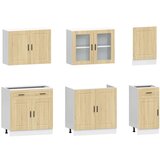 vidaXL 7-dijelni set kuhinjskih ormarića Kalmar konstruiranog drva | shoptok.hr