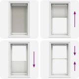 vidaXL Plisirana žaluzija svetlo siva 80x100 cm Širina tkanine 79,4 cm | Shoptok.si
