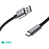  Data kabl Coteci 87313 60W 10 Gbps USB 3.0 na Type C crni 1m Cene