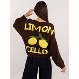 Italy Moda Sweater-MI-SW-2108.92-brown Cijene