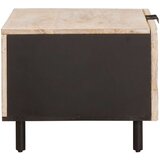  Kava Stol Bijelo 80 x 50 x 40 cm Čvrsto drvo manga | Eponuda.com