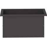  Vrtna posuda za sadnju s LED svjetlom 2 kom. Crna - Crna 30 x 60 x 30 cm 2 | shoptok.hr