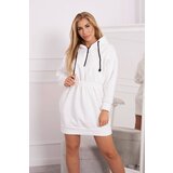 Kesi Insulated dress with hood ecru Cijene