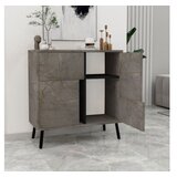 Hanah home Multifunkcionalna komoda, siva | Eponuda.ba