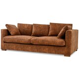 Scandic Sedežna garnitura v konjak rjavi barvi 220 cm Comfy – | Shoptok.si