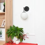  Zidna lampa MOON 1xE27/15W/230V crna | Eponuda.com