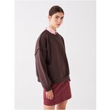 LC Waikiki Women's Crew Neck Straight Long Sleeve Oversized Sweatshirt. | Shoptok.si