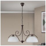 Orion luster na lancu rula 2xE27/40W/230V bela/bronza Cene