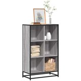 vidaXL Ormar za knjige sivi sonoma 65,5x33x107,5 cm izrađeno drvo Cijene