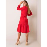 RUE PARIS Dress-RV-SK-5832.18X-Red Cijene