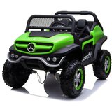 Mercedes Unimog - automobil na akumulator, zeleni 4x4 | shoptok.hr