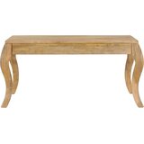 Stolić za kavu 80 x 80 x 40 cm od masivnog drva manga | shoptok.hr
