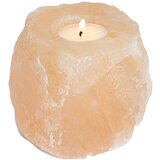 vidaXL Držala za čajne svečke iz solne kamnine 4 kosi 2,8 kg Roza | Shoptok.si