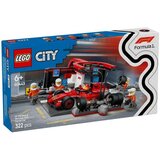 Lego F1 pitstop i ekipa sa Ferrari formulom ( 60443 ) Cene