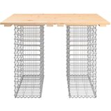  Vrtni stol Gabion dizajn 100x102x72 cm Masivno drvo Bor | shoptok.hr