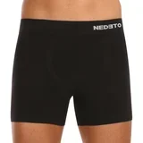 Nedeto Men's boxers seamless bamboo black