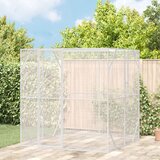 vidaXL Metalik Siva Cinkani Čelik 202 x 209 x 214 cm Izdržljiv | shoptok.hr