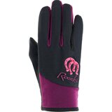  Otroške jahalne rokavice Keysoe, black/purple - 3 Cene