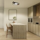 Rabalux led plafonjera aranis, 50W, 3000K, ø41cm, crna | Eponuda.com