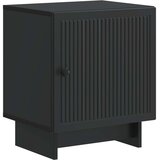  Noćni ormar Crna 43 x 34 5 x 50 cm Konstruirano drvo - Crna 1 | shoptok.hr