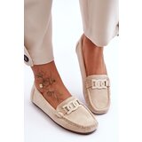 Boto Women's Stylish Suede Moccasins Beige Rabell | Shoptok.si