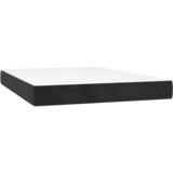The Living Store Vzmetnica z žepkasto vzmetjo črna 140x190x20 cm žamet - Vzmetnica Z Žepkastimi Vzmetmi, (21495545) | Shoptok.si