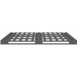 Krevet od paleta sivi 150x200 cm od masivne borovine bračni | shoptok.hr
