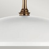  Kichler KL-DELAROSA-P-WH - Luster na lancu DELAROSA 1xE27/60W/230V bela/mesing | Eponuda.com