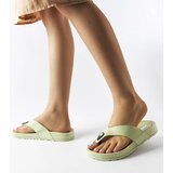 Gemre Green platform flip-flops Elide | ePonuda.com