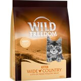 Wild Freedom suha mačja hrana 2 x 400 g po posebni ceni! - Kitten "Wide Country" perutnina - recept brez žit | Shoptok.si