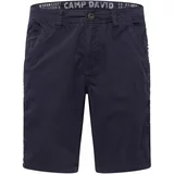 CAMP DAVID Chino hlače mornarska / bela