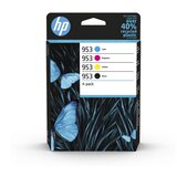 HP KOMPLET ČRNIL 953 ČRNA, CYAN, MAGENTA, RUMENA ZA OJ PRO 7720/7730/7740/8710/8720/8730/8740 6ZC69AE | Shoptok.si