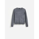 Reserved Vuneni džemper - srednjesivo | shoptok.hr