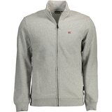 Napapijri SWEATSHIRT WITH ZIP MAN GRAY Cene