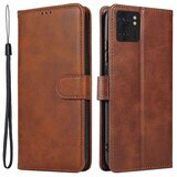 INORCO Za Motorola Edge 40 5G usnjena torbica za denarnico s telečjo teksturo, stojalo, ovitek za telefon s trakom, (22037100) Cene