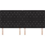  LED vzglavje z LED lučmi Diamantni Črna 100 cm Žamet, (5000044039) | Shoptok.si